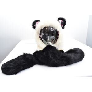 Spirit Hoods Authentic Panda 2011-2012 Animal Hat Hood Cosplay Paw Pockets